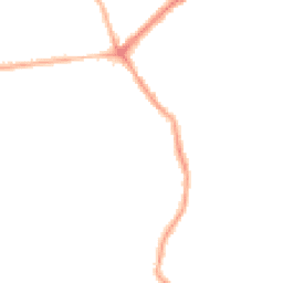 Night-time road noise heatmap for FY4 3HU