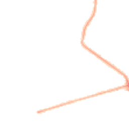 Night-time road noise heatmap for FY4 3JA