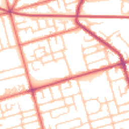 Daytime road noise heatmap for FY4 3LE