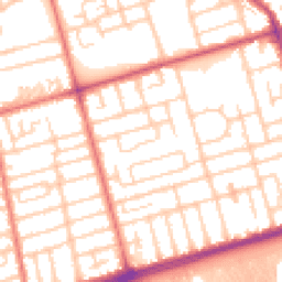 Daytime road noise heatmap for FY4 3PS
