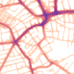 Daytime road noise heatmap for FY4 4DZ