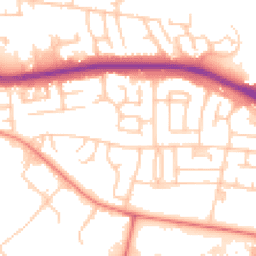 Daytime road noise heatmap for FY4 4RQ