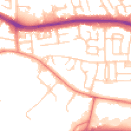 Daytime road noise heatmap for FY4 4RU