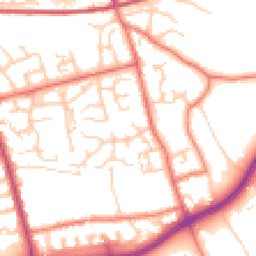 Daytime road noise heatmap for FY4 5ND