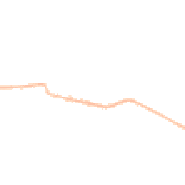 Night-time road noise heatmap for FY6 0AF