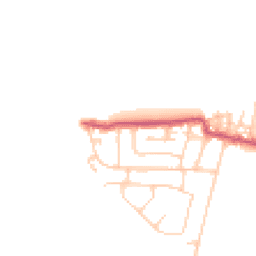 Daytime road noise heatmap for FY6 0BD