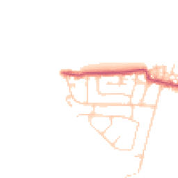 Daytime road noise heatmap for FY6 0BU