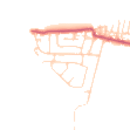 Daytime road noise heatmap for FY6 0DB