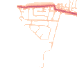 Daytime road noise heatmap for FY6 0DF