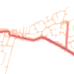 Daytime road noise heatmap for FY6 0DN