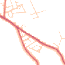 Daytime road noise heatmap for FY6 0FY