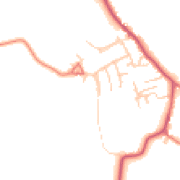 Daytime road noise heatmap for FY6 0FZ