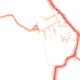Daytime road noise heatmap for FY6 0LQ