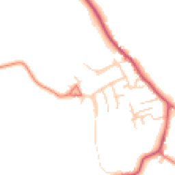 Daytime road noise heatmap for FY6 0LZ