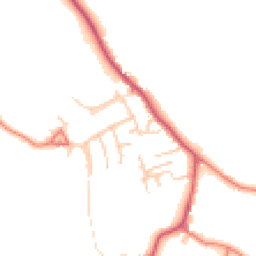 Daytime road noise heatmap for FY6 0NZ