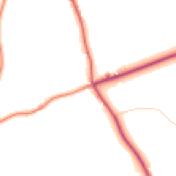 Daytime road noise heatmap for FY6 0PH