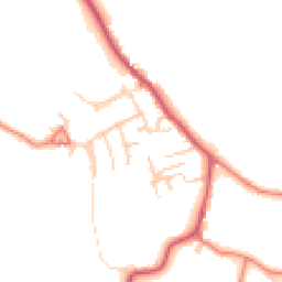 Daytime road noise heatmap for FY6 0QQ