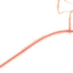 Night-time road noise heatmap for FY6 7DT