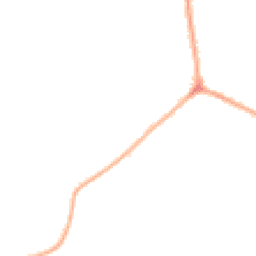 Night-time road noise heatmap for FY6 7QF