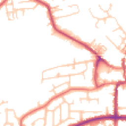 Daytime road noise heatmap for FY6 7SG
