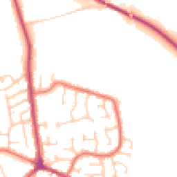 Daytime road noise heatmap for FY6 7TE