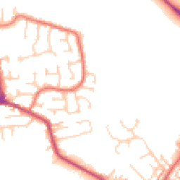 Daytime road noise heatmap for FY6 7TX