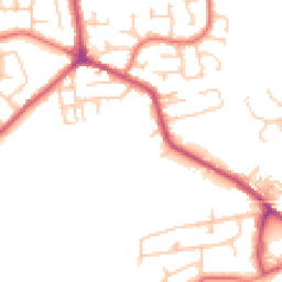 Daytime road noise heatmap for FY6 7ZY