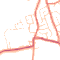 Daytime road noise heatmap for FY6 8BN