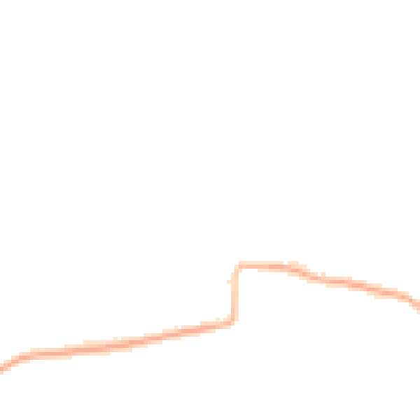 Night-time road noise heatmap for FY6 8BN