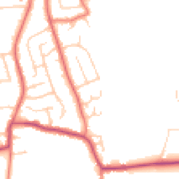 Daytime road noise heatmap for FY6 8DT