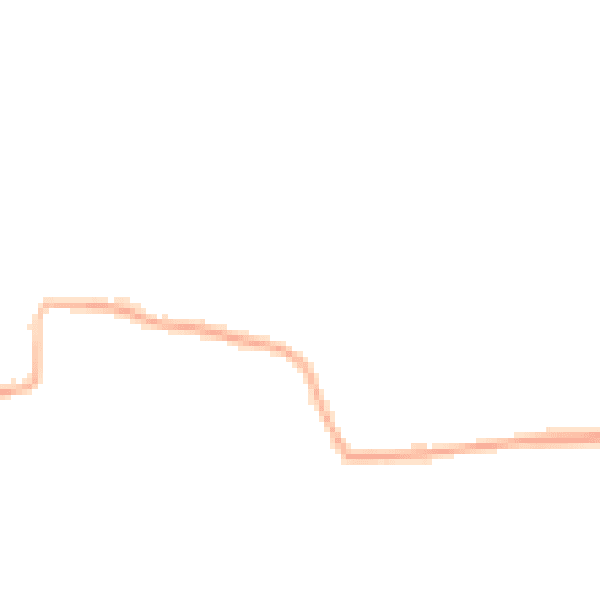 Night-time road noise heatmap for FY6 8FG