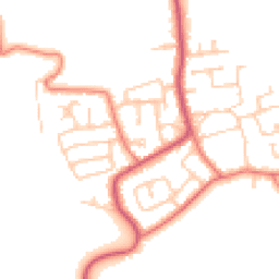 Daytime road noise heatmap for FY6 9AJ