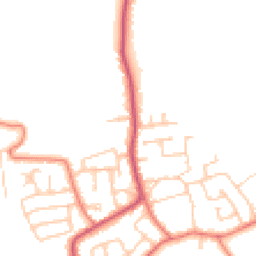 Daytime road noise heatmap for FY6 9BA