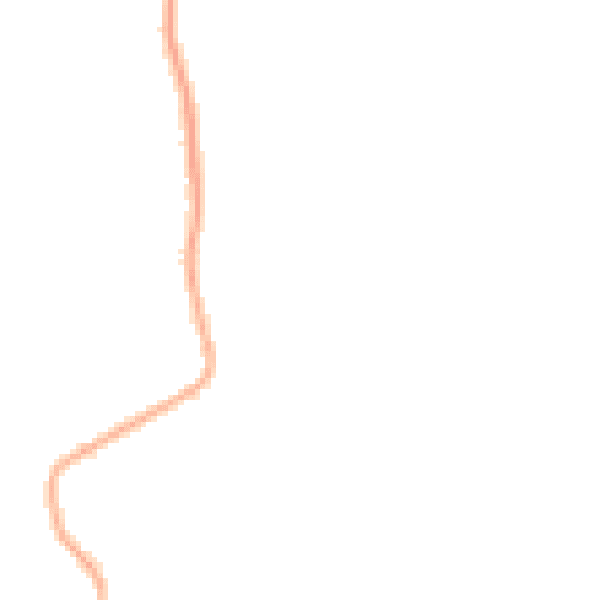 Night-time road noise heatmap for FY6 9ES