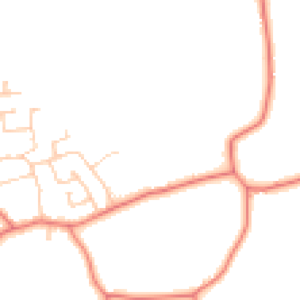 Daytime road noise heatmap for FY6 9FL