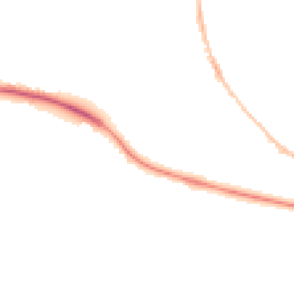 Night-time road noise heatmap for GL10 2BQ