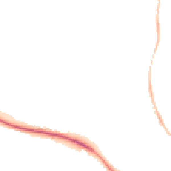 Night-time road noise heatmap for GL10 2DW