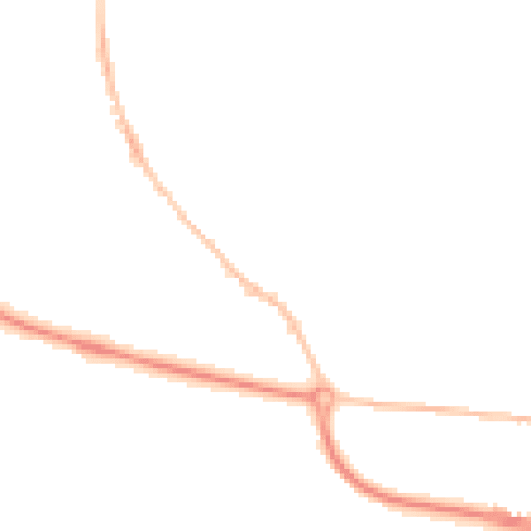 Night-time road noise heatmap for GL10 2JR