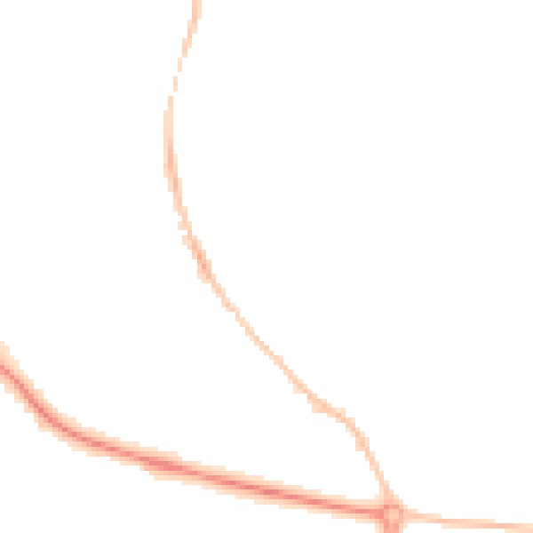 Night-time road noise heatmap for GL10 2QG