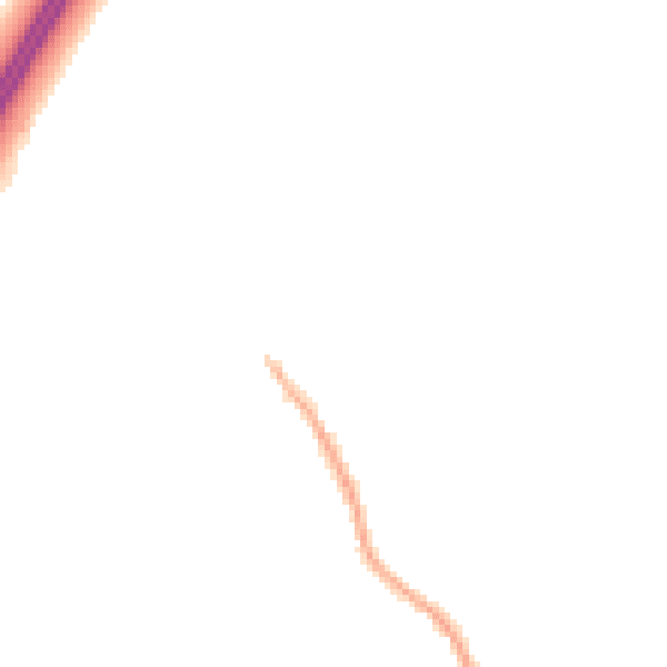 Night-time road noise heatmap for GL10 3AD