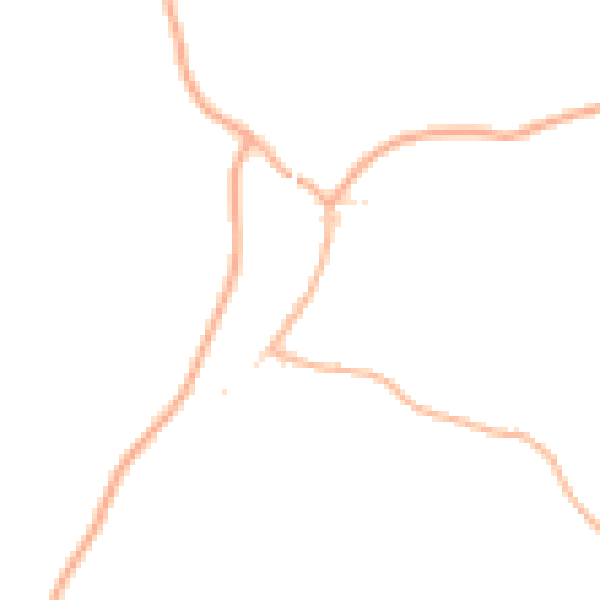Daytime road noise heatmap for GL10 3ED