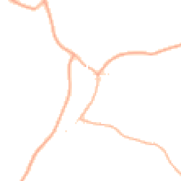 Daytime road noise heatmap for GL10 3EE