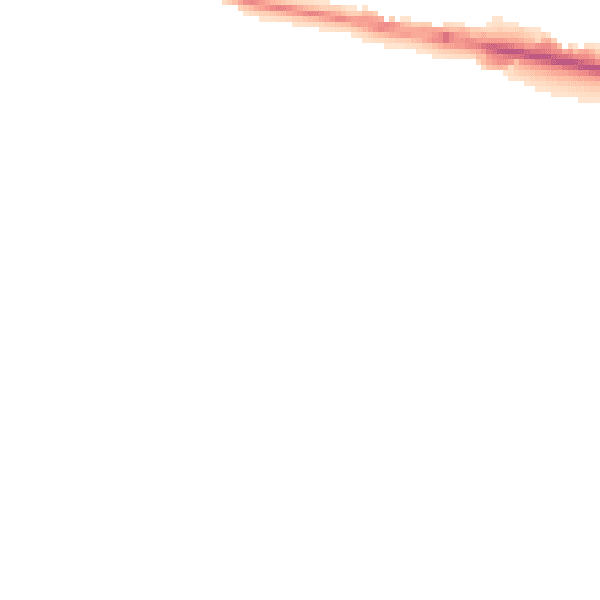Night-time road noise heatmap for GL10 3LF