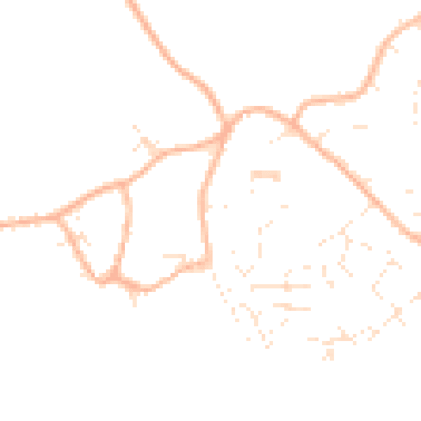 Daytime road noise heatmap for GL10 3NQ