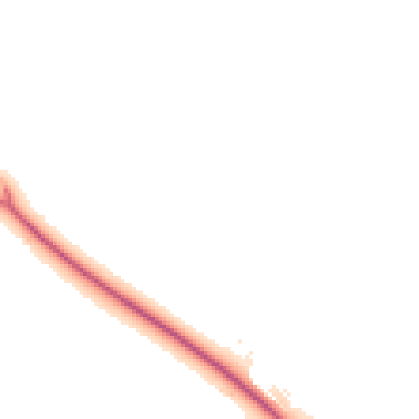 Night-time road noise heatmap for GL10 3RP