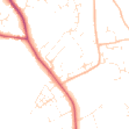 Daytime road noise heatmap for GL11 4DG