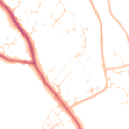 Daytime road noise heatmap for GL11 4DW
