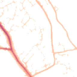 Daytime road noise heatmap for GL11 4DY