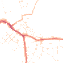 Daytime road noise heatmap for GL11 4GD
