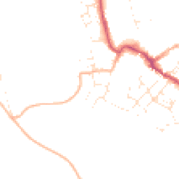Daytime road noise heatmap for GL11 4JP